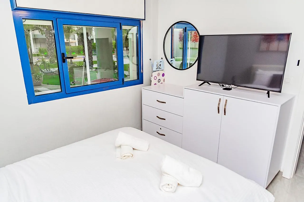 דירת גן פונה לבריכה - Pool Garden View Eilat Apartment 0*,